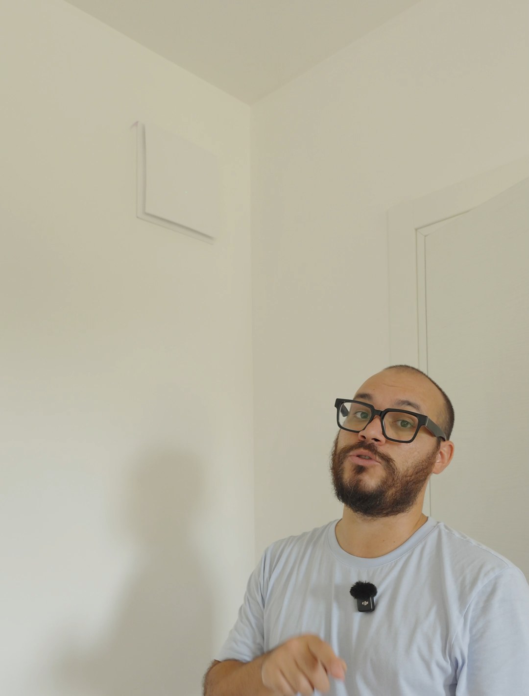 La bocchetta della ventilazione meccanica installata in tutta la casa